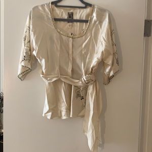 Burning Torch Blouse and Jacket